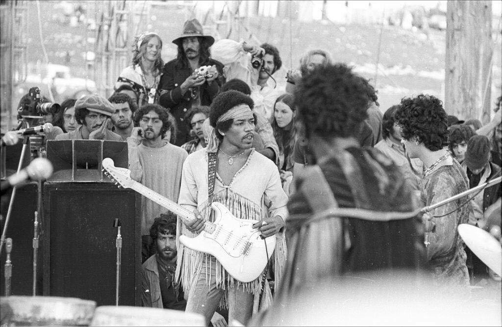 Jimi Hendrix at Woodstock
